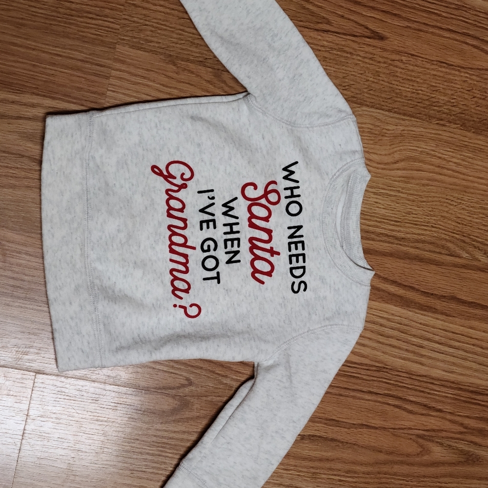 Jumping beans 12m xmas sweatshirt